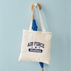 CafePress Air Force Grandma Tote Bag Natural Canvas Tote Bag,