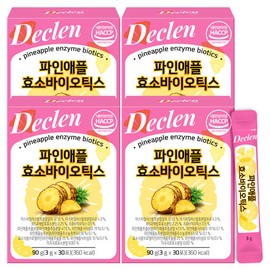I'm Nutri Diclen Bromelain Pineapple Enzyme Probiotics 4 Boxes / 디클렌 브로멜라인 파인애플 효소 프로바이오틱스 4박스