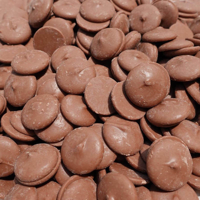 Milk Chocolate Melting Wafers - 2 Pound Pack - Bulk