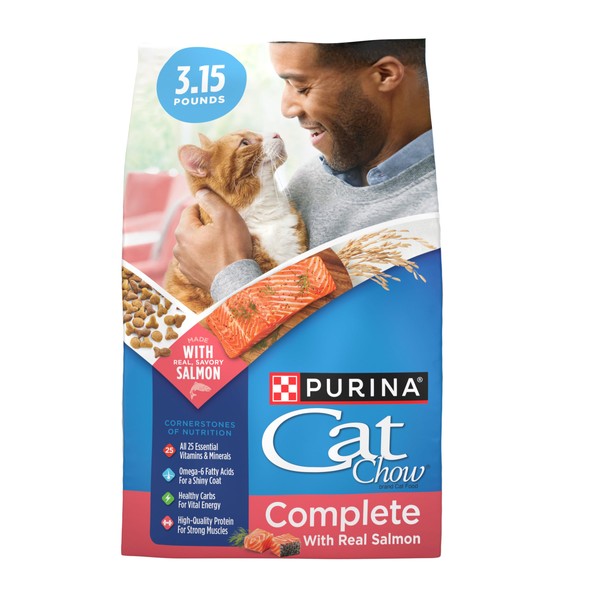 Purina Cat Chow Complete High Protein With Salmon Cat Food