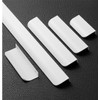 SYZOW 6 Pack White Cabinet Pulls Kitchen Cabinet Hardware Cabinet-