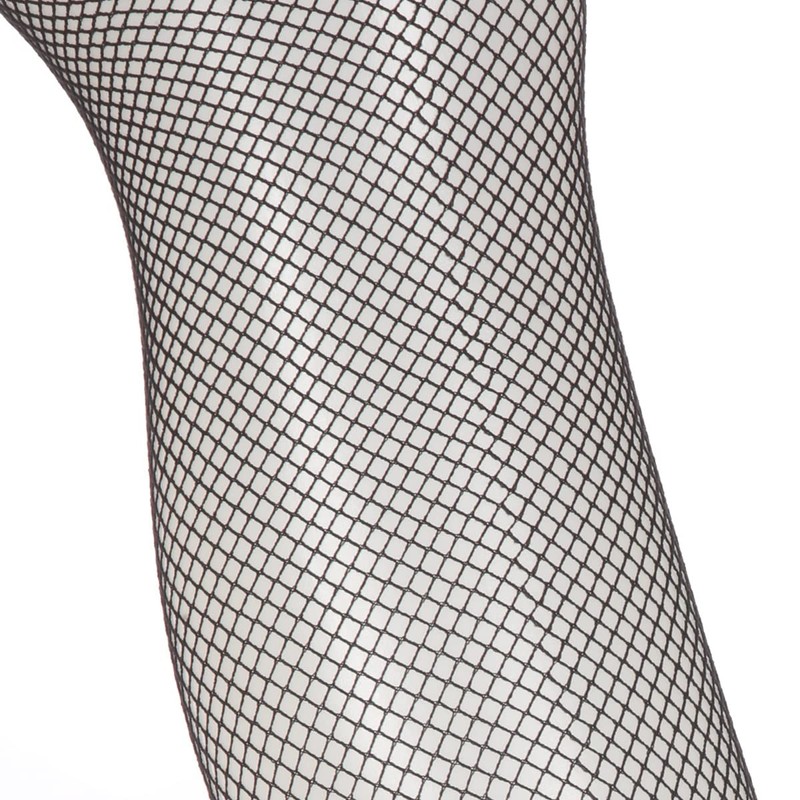 Atsugi FP7030 Women's Stockings The Leg Bar Fishnet Pattern, Black