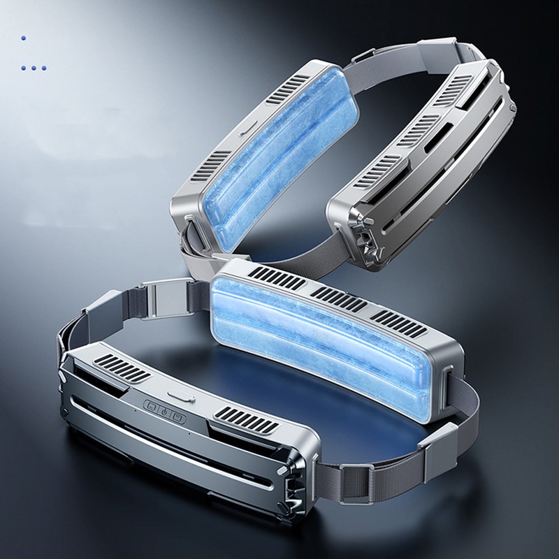 Wearable Waist Fan 3 Speeds Portable Mini USB Belt Fan
