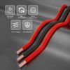 22 Gauge Flexible Electrical Wire 50FT Black and 50FT Red