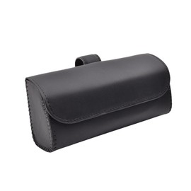AIMALL Multi-Function Car Visor Glasses Case, Safety Glasses Storage Box with Magnetic Closure, Durable Sunglass Holder for Most Vehicles, 6.69x3.15x1.54 Inch