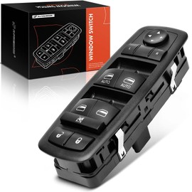 A-Premium Interruptor de ventana de potencia compatible con Ram C/V Dodge Grand Caravan Chrysler Town & Country 2012-2016 lado del conductor delantero