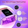 Purtato Professional Rechargeable 96W UV LED Portable Cordless UV Light