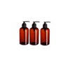 Empty Shampoo Bottles - 8 oz - 3 Pack -