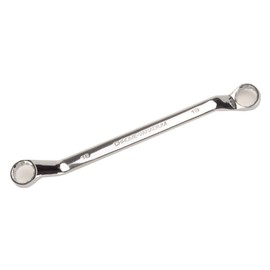 Double Mouth Glasses Wrench (45°), Glasses Wrench, CR-V Steel, 0.7 x 0.7 inches (18 x 19 mm)