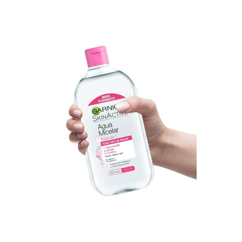 Garnier, Kit Skin Active Micelar Todo En 1 700Ml +