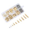 180pcs M2.5 Standoff Kit - Male Female Hex Brass Spacer