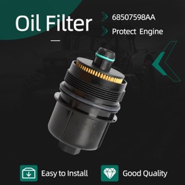 Engine Oil & Fuel & Air Filter Set, Fit for Ram 1500 3.0L EcoDiesel 2020 2021 2022 2023 replace 68441763AA, 68507598AA, 68436631AA