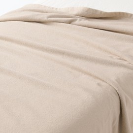 MUJI 84739057 Pile Weave Towel Blanket, S, 55.1 x 78.7 inches (140 x 200 cm), Beige