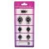 Steam Deck Joystick Guards Bundle with 6 Rocker Fixing Cover,