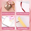 CAGIE Diary with Lock for Girls Heart Shaped Lock Diary