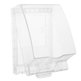 Baluue Cubierta De Eléctrica para Exterior Cubierta de Enchufamos de Interruptor a de Agua de Protector de de 86 Párr Interior Exterior de Protección de de Banda de Salida de Interruptor 6.5x3.9