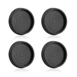 4Pcs Round Prevent Furniture Caster Cups Anti-Sliding Leg Floor Protectors Strong Grip Floor Protectors Pads Prevent Furniture Chair Leg Caps