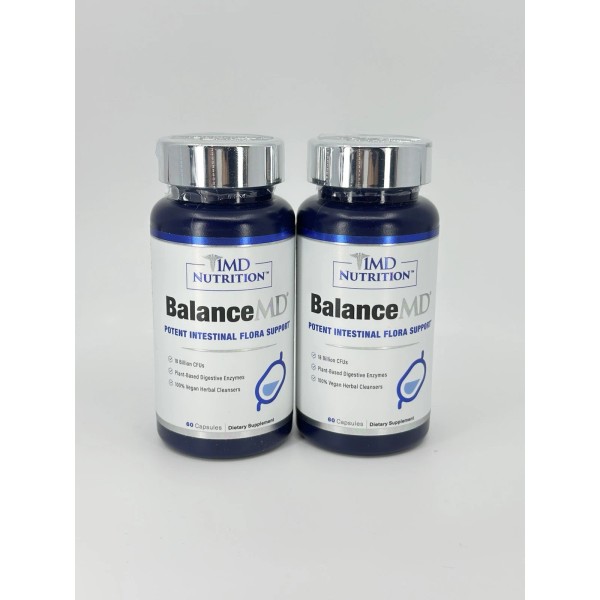1MD NUTRITION 2 Pack 1MD Nutrition BalanceMD Probiotic 60 Caps