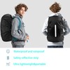 PACIOCEAN 1 Pack Reflective Backpack Cover,Reflective Rucksack Covers in Polyester,Reflective