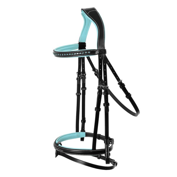 Exion Bling Bridle for Horses | Bling Browband & Snaffle