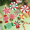 54 Pcs Christmas Candy Cut-Outs Double Printed Winter Paper Decor
