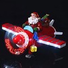 Santa Claus LED Light Plane Creative Display Christmas Gift
