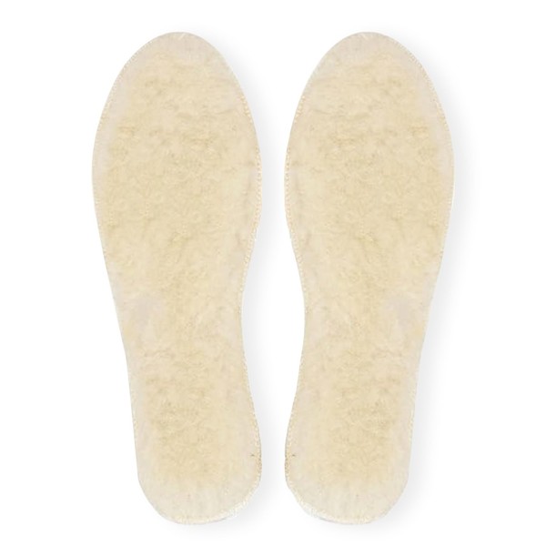Genuine Sheepskin Insoles with Lambswool Blend - Ultra Soft &