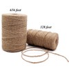 Jute Twine String 328 Feet Durable Natural Jute Rope String