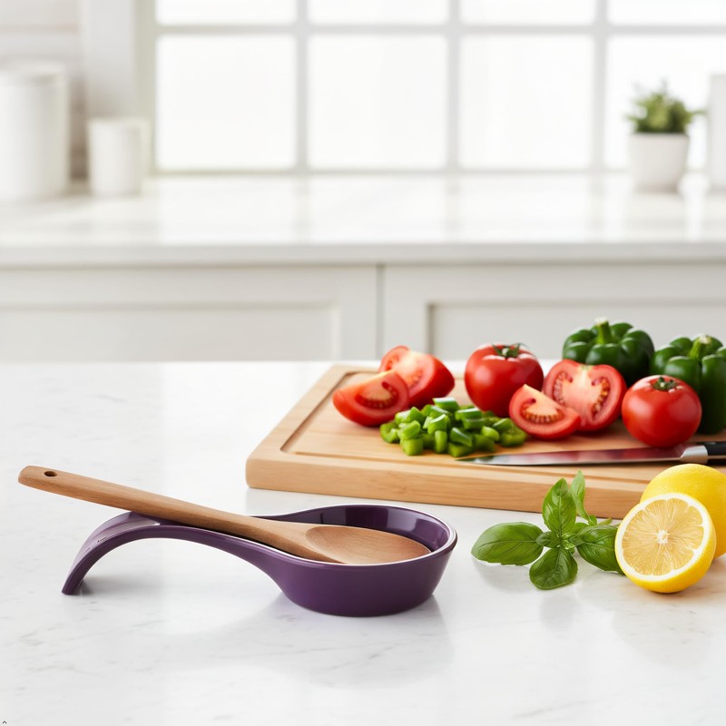 Reston Lloyd Kitchen Counter Utensil Spoon Rest, Ladles, Spaghetti Forks,