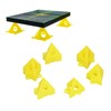Painters Pyramid Paint Tripod, Pack of 20, Yellow Cone Canvas