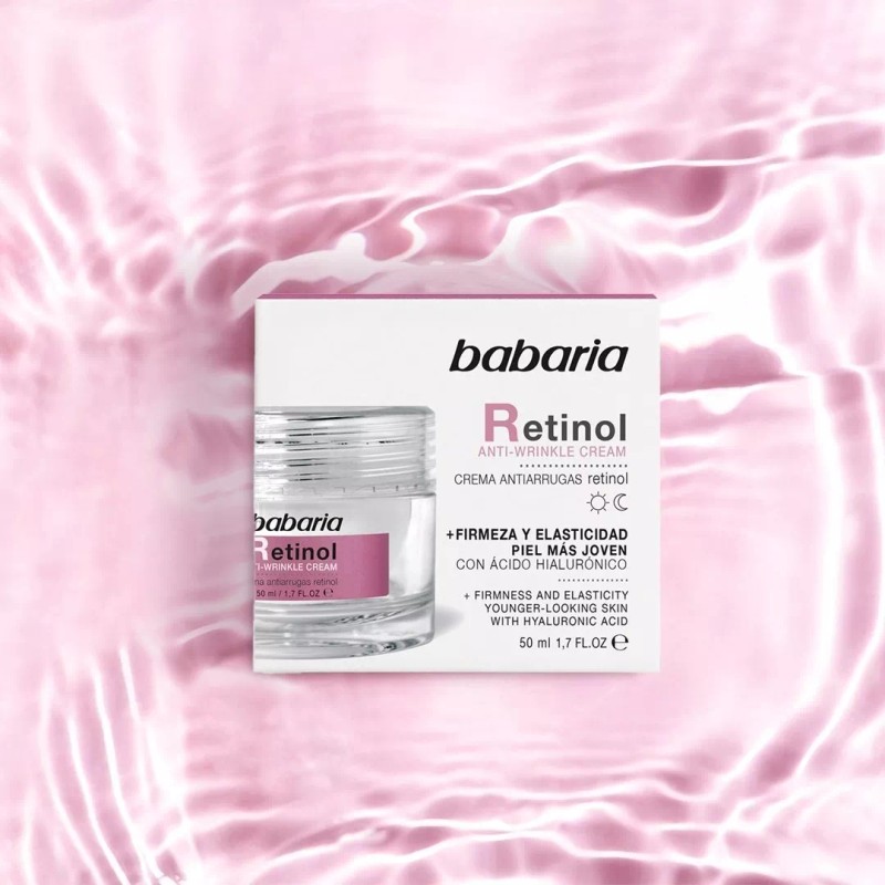 Babaria Crema Facial De Retinol Antiarrugas 50ml. Babaria