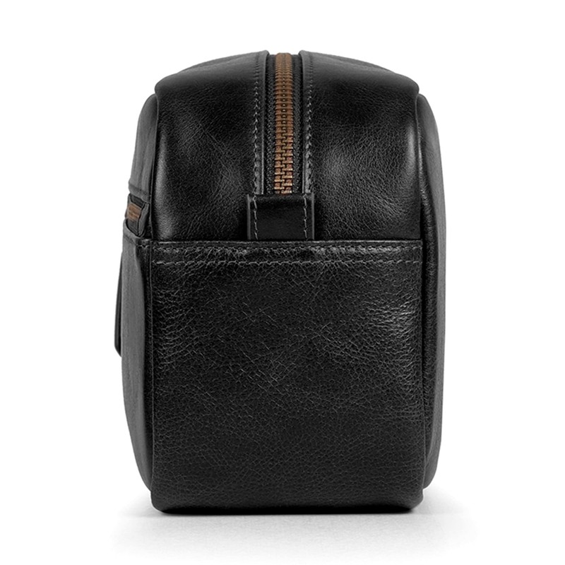 Londo Genuine Leather Travel Toiletry, Makeup, Shaving Organizer Bag -