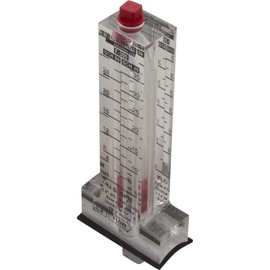 Blue-White Flowmeter for 1 in. PVC Pipe, Horizontal Installation