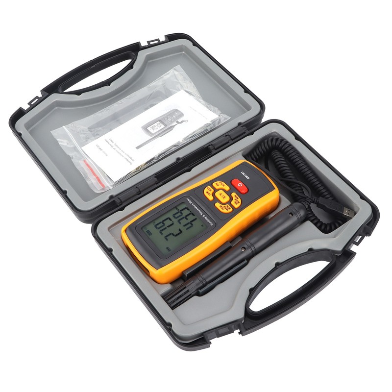 GM1361 Electronic Thermometer Hygrometer Handheld Temperature Humidity Meter for Industry