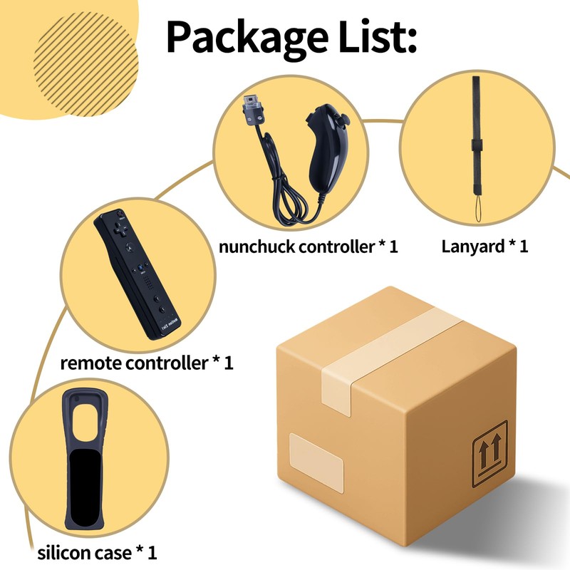 HZIME New Replacement Remote Control Compatible For Wii & Wii