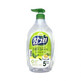 LION Chamgreen Squeaky Clean Green Tea Dish Soap 1kg 2ea