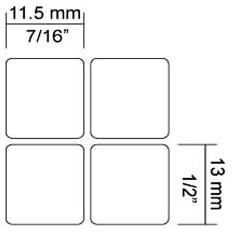 Arabic French AZERTY Keyboard Sticker Non Transparent Black for Computer