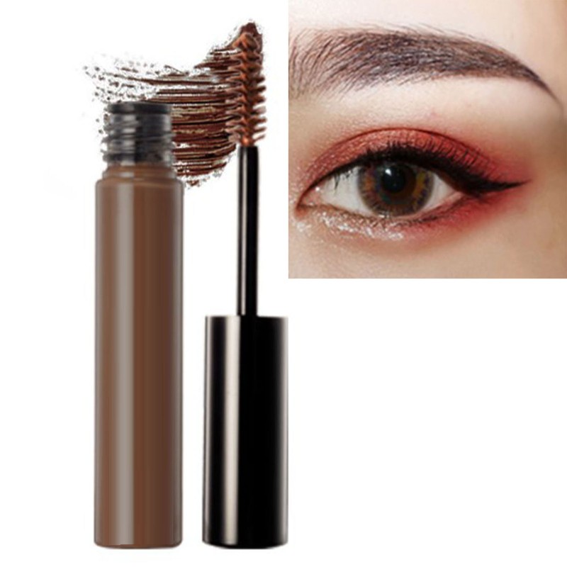 Brow Setting Gel Vibrant Coffee Color Lasting Waterproof Even Coloring
