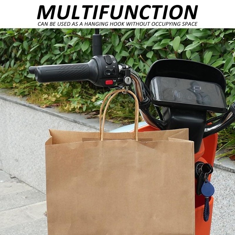 2 Pieces Motorcycle Helmet Locks, 2 Pieces Spacers, 2 Pieces