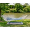 Lazy Daze Hammocks 12FT Quilted Fabric Double Hammock with Spreader