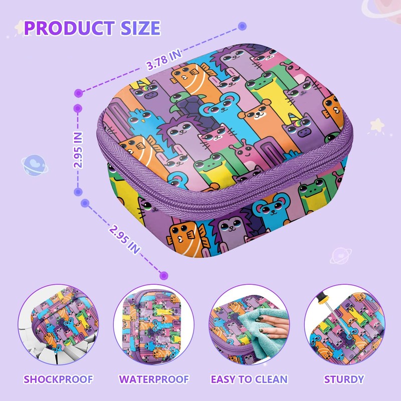 Leayjeen Hard Carrying Case Compatible with Bitzee Interactive Toy Digital