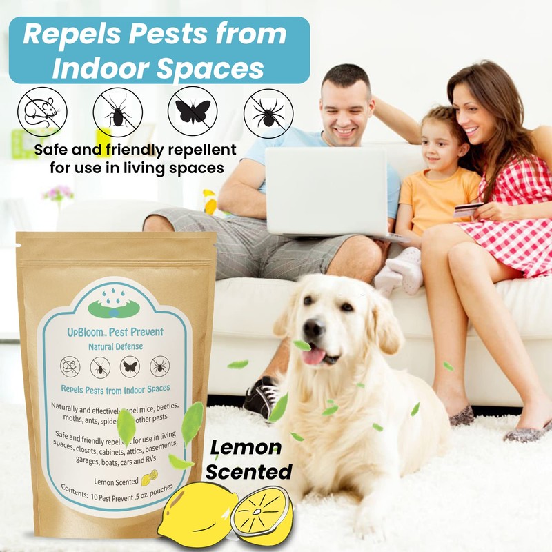 UpBloom Pest Prevent Natural Defense Repellent for Indoor Spaces for
