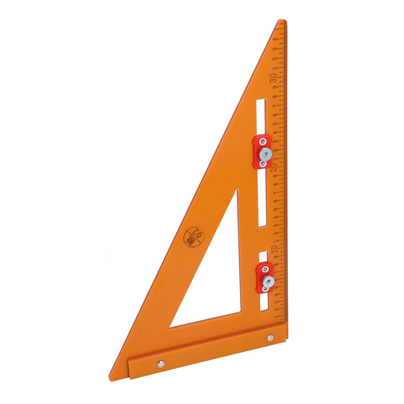 Rafter Square 2 in 1 High Accuracy 220x380mm Mechanical Angle