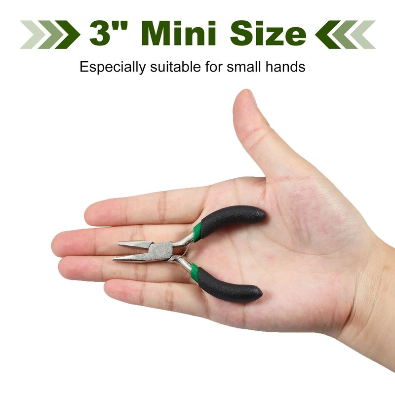 SPEEDWOX 3-Inch Split Ring Pliers - Small Ring Opening Pliers