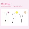 Diyday U Shaped 0.07 Extension De Pestañas Premium
