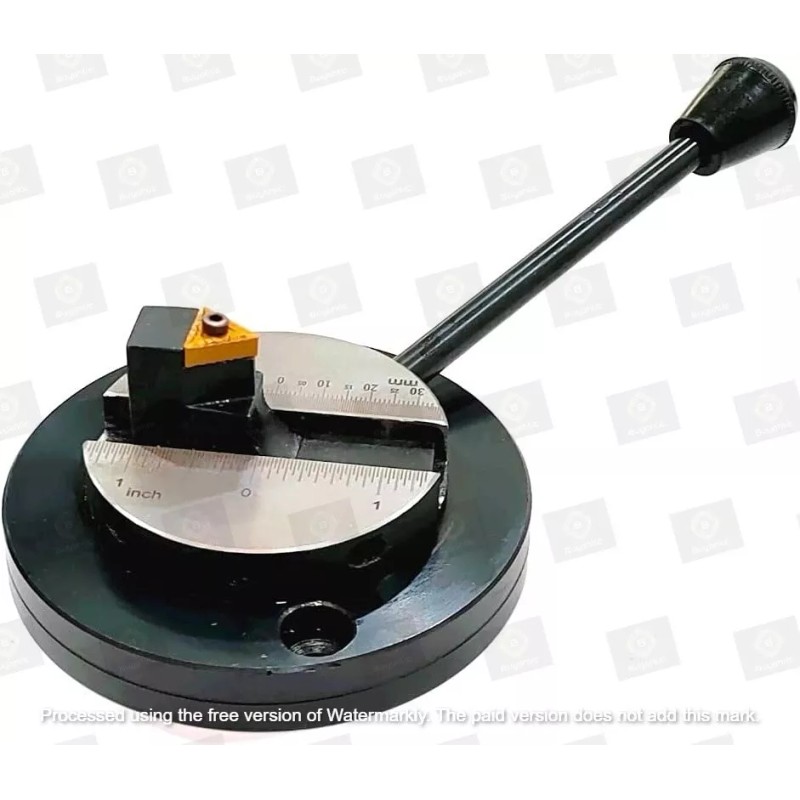 BUYOHLIC Lathe Ball turning Attachment - ROUND BASE- DOUBLE BIT