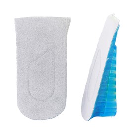 Gel Heel Lifts Insoles, air Cushion, One Pair Single Layer (2.5CM) or Two Layers (4CM) Increase, for Men and Women, (4cm)