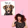 Cute Brown Dog Thank You Card - Special Puppy Appreciation