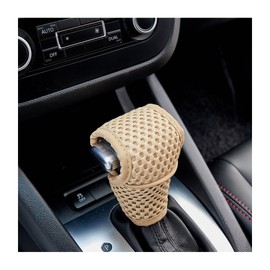 AUCELI Car Gear Shift Knob Cover, Automotive Manual Stick Shifting Handle Gear Shift Knob Protector, Vehicle Decoration Accessories Universal for SUV, Truck, RV and More