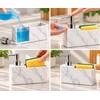 Kitchen Soap Dispenser with Sponge Holder for Sink Organization –